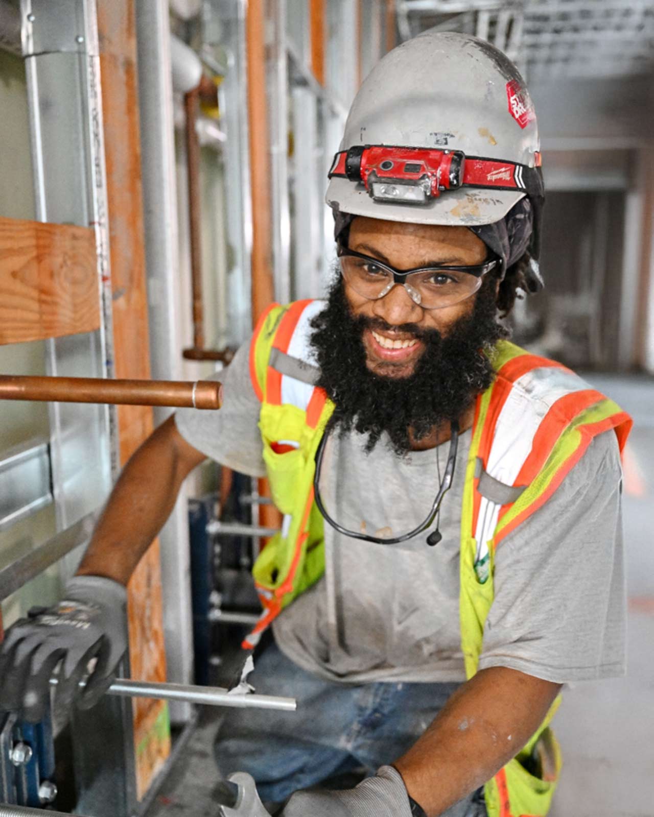 TMG plumber on site