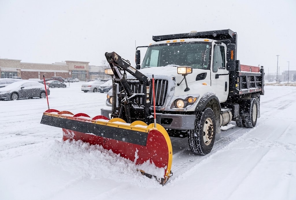 TMG snow and ice removal truck